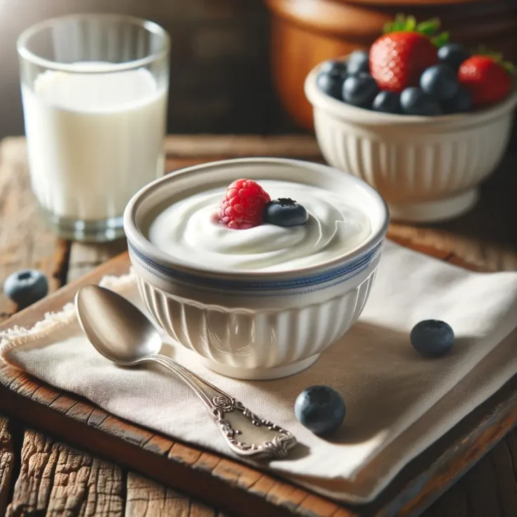 Whole-Milk Regular Yogurt Thinned with Water